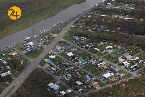 خسارات طوفان سهمگین آیدا