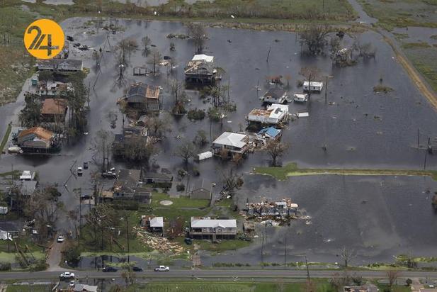 خسارات طوفان سهمگین آیدا