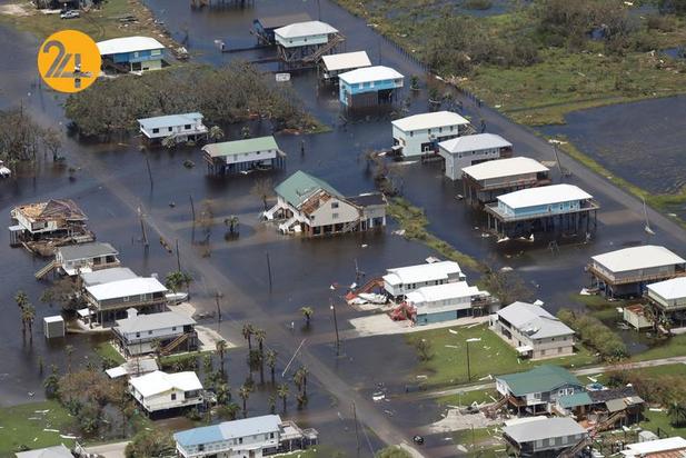 خسارات طوفان سهمگین آیدا