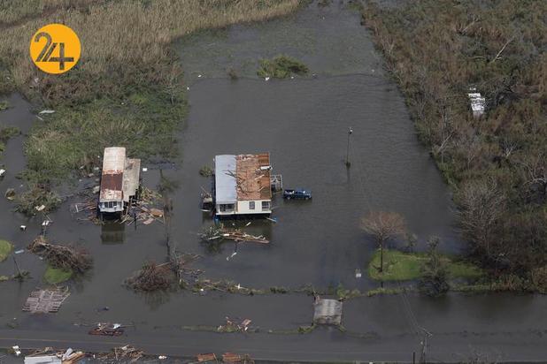 خسارات طوفان سهمگین آیدا