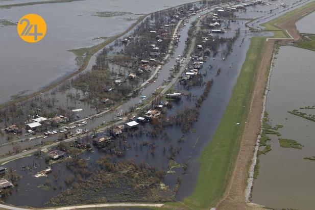 خسارات طوفان سهمگین آیدا