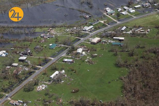 خسارات طوفان سهمگین آیدا