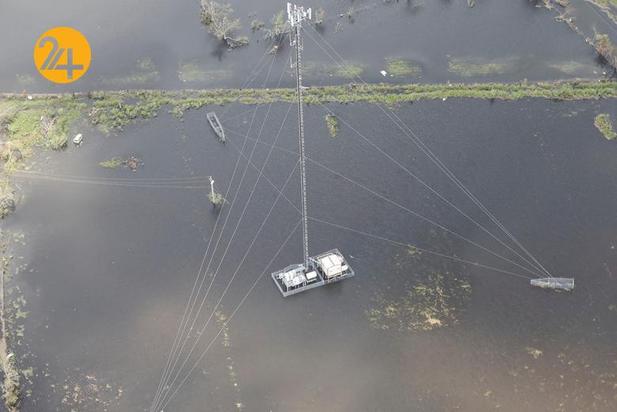 خسارات طوفان سهمگین آیدا