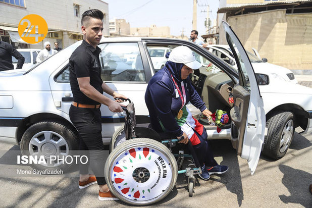 بانوی طلایی پارالمپیک توکیو در خوزستان