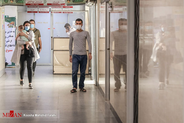 روزهای سخت کودکان کرونایی در بیمارستان