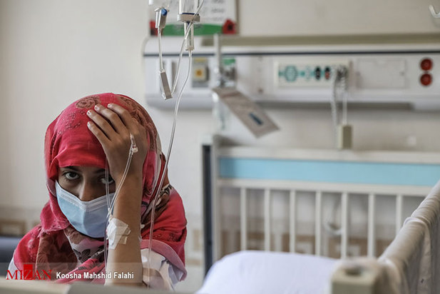 روزهای سخت کودکان کرونایی در بیمارستان