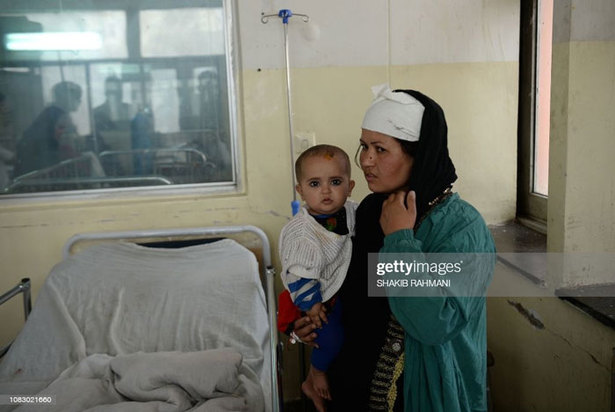 کودکان زخمی و معلول در جنگ افغانستان