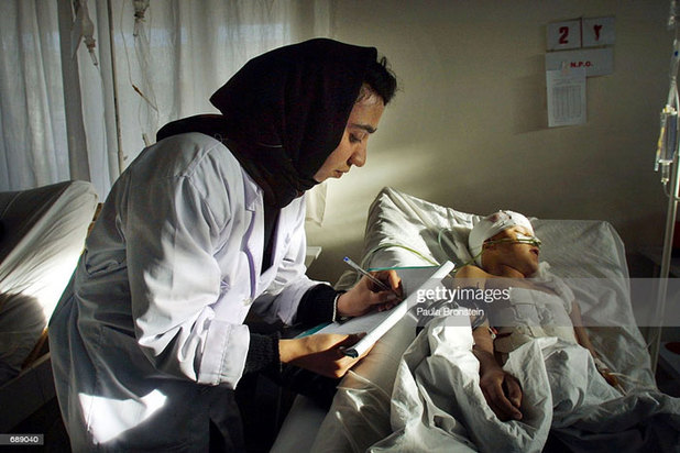 کودکان زخمی و معلول در جنگ افغانستان