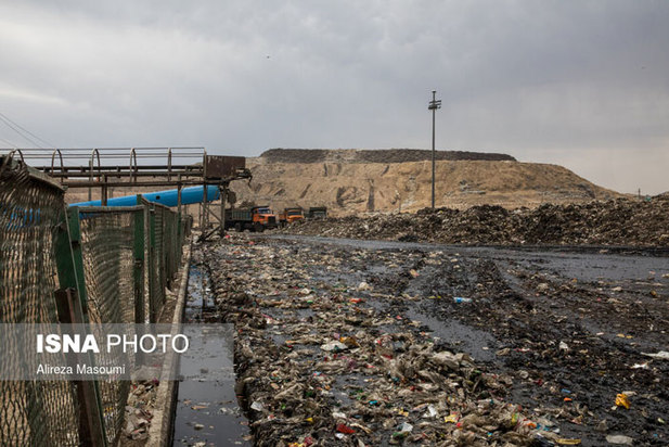 آرادکوه منشا بوی بد تهران