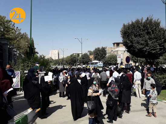 تظاهرات معلمان در ایران