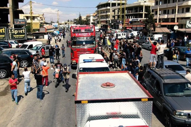 ورود کامیون‌های سوخت ایران به لبنان