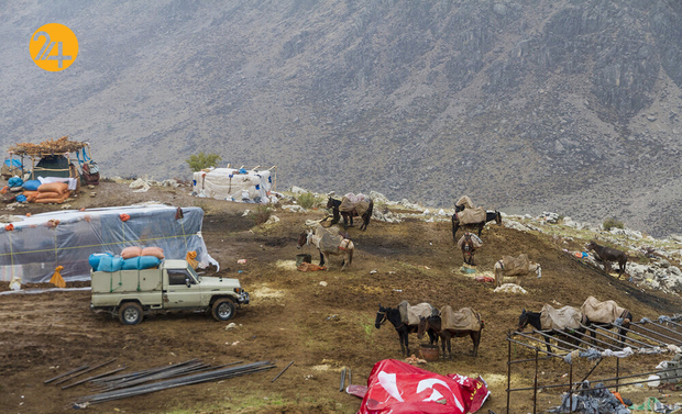 جدال کولبران ایرانی با مرگ