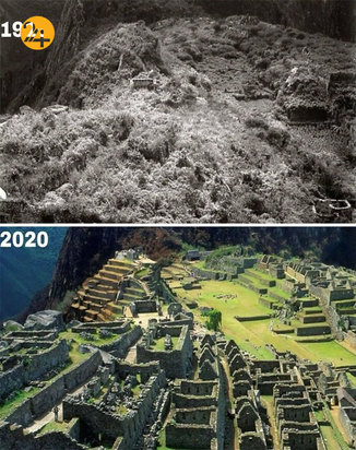 روایتی تصویری از گذر زمان