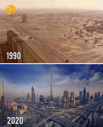 روایتی تصویری از گذر زمان