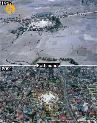 روایتی تصویری از گذر زمان