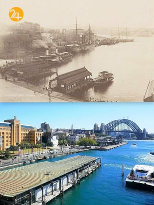 روایتی تصویری از گذر زمان