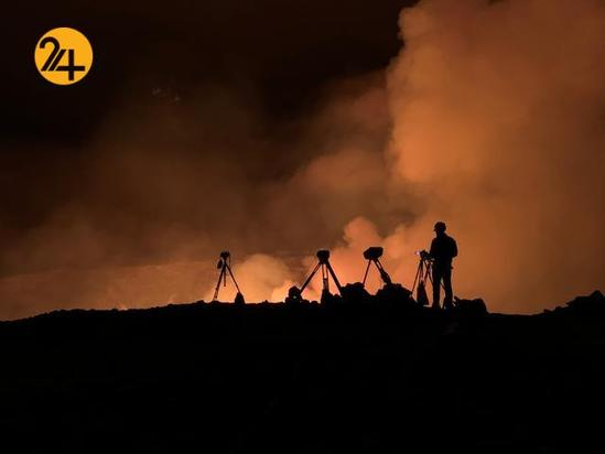 انفجار آتشفشان کیلائوا در هاوایی