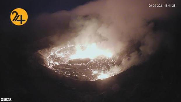 انفجار آتشفشان کیلائوا در هاوایی