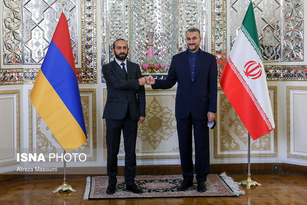 دیدار وزیران خارجه ایران و ارمنستان