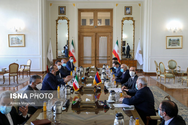 دیدار وزیران خارجه ایران و ارمنستان