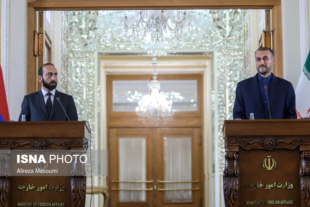 دیدار وزیران خارجه ایران و ارمنستان
