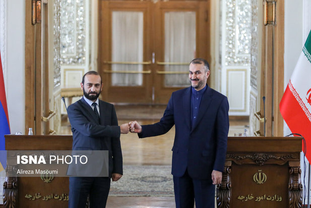دیدار وزیران خارجه ایران و ارمنستان