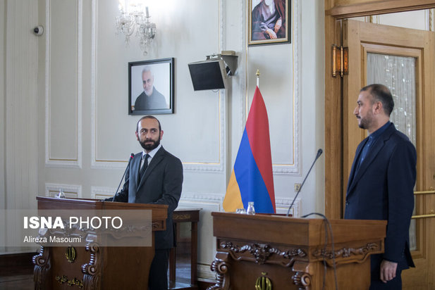 دیدار وزیران خارجه ایران و ارمنستان