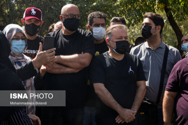 مراسم تشییع فتحعلی اویسی