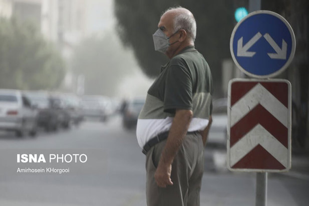 طوفان و گرد و خاک در بندرعباس