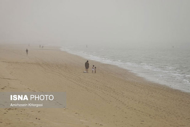 طوفان و گرد و خاک در بندرعباس