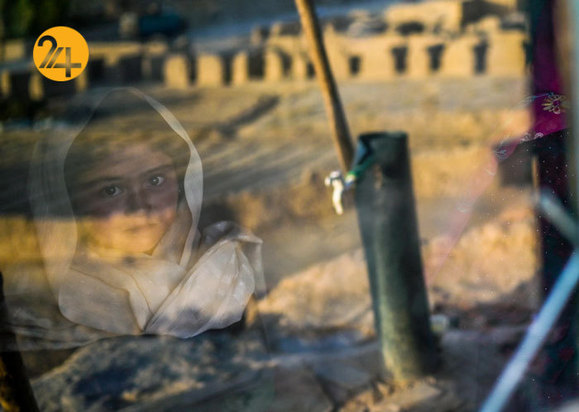 آوارگان افغان در کوه‌های تاریخی بامیان