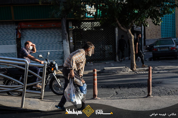 کارتن خواب‌ها و معتادان تهران