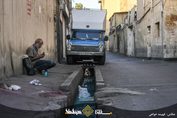 کارتن خواب‌ها و معتادان تهران