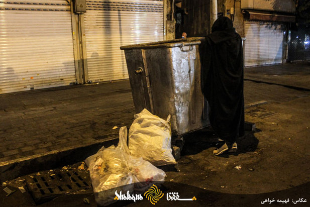 کارتن خواب‌ها و معتادان تهران