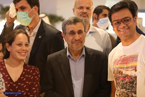 محمود احمدی نژاد اکسپوی دوبی