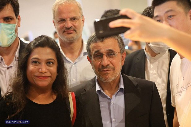 محمود احمدی نژاد اکسپوی دوبی