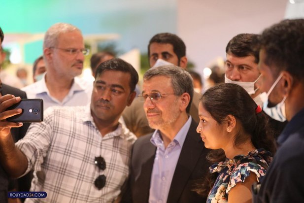 محمود احمدی نژاد اکسپوی دوبی