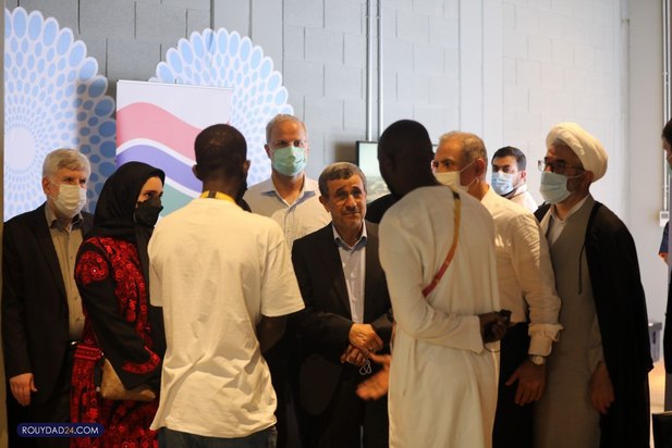 محمود احمدی نژاد اکسپوی دوبی