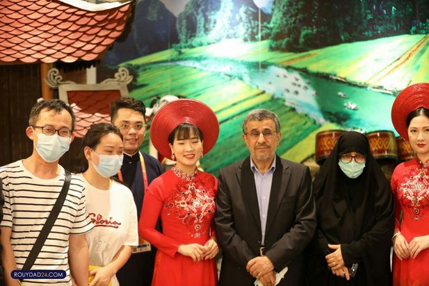 محمود احمدی نژاد اکسپوی دوبی