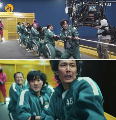 پشت صحنه بازی مرکب