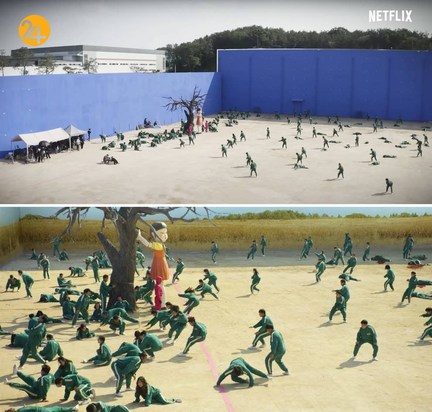 پشت صحنه بازی مرکب