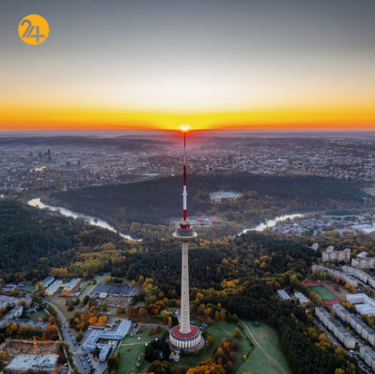 لیتوانی از دید چشم پرنده