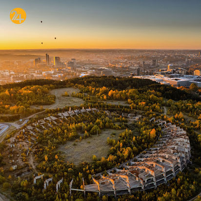 لیتوانی از دید چشم پرنده