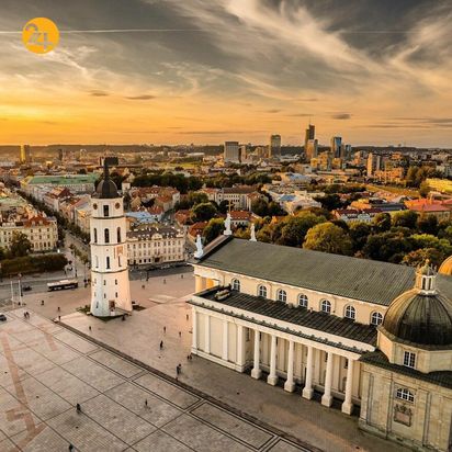 لیتوانی از دید چشم پرنده