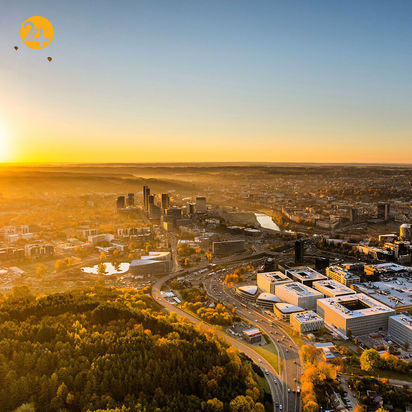 لیتوانی از دید چشم پرنده