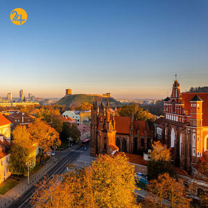 لیتوانی از دید چشم پرنده