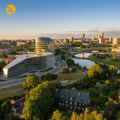 لیتوانی از دید چشم پرنده