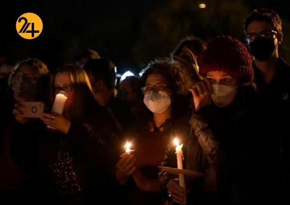 آمریکا در سوگ هالینا هاچینز ستاره هالیوود