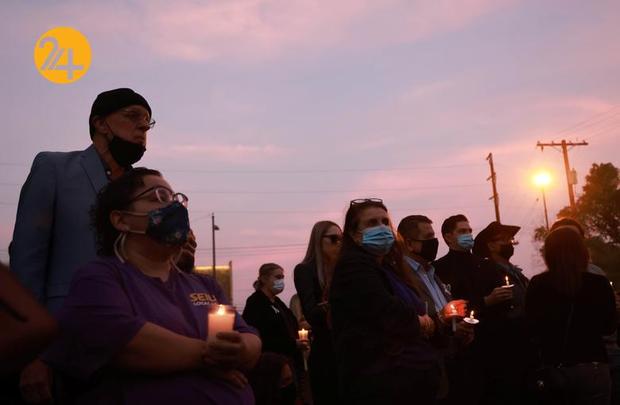 آمریکا در سوگ هالینا هاچینز ستاره هالیوود