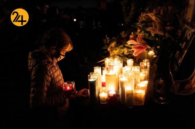 آمریکا در سوگ هالینا هاچینز ستاره هالیوود